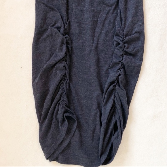 Motherhood Maternity Blue Spell Out Mama To Be Graphic Ruched Tee, size Medium - Picture 11 of 16